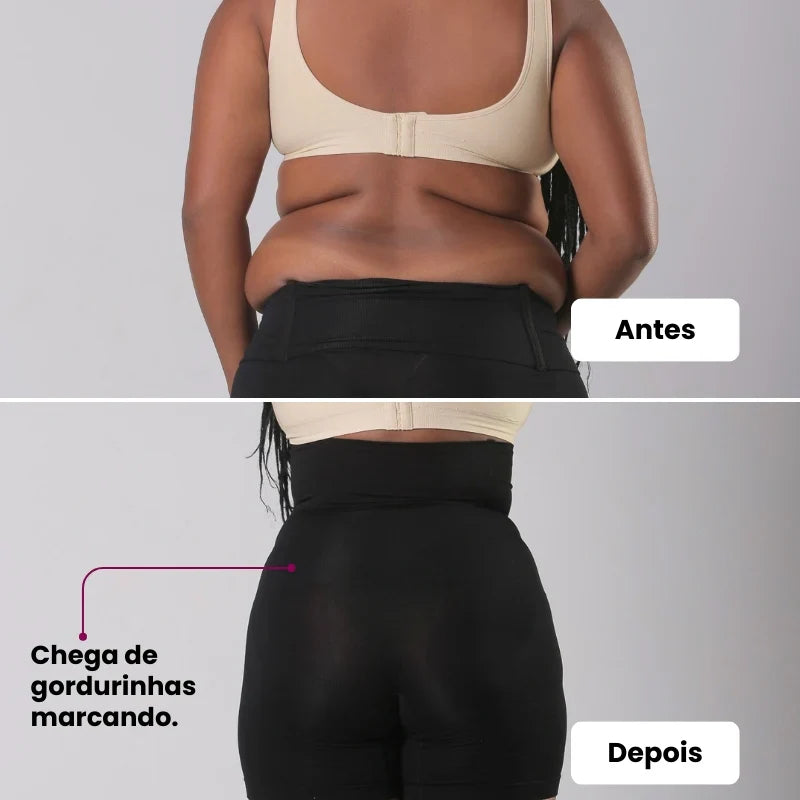 ¡Mes del Modelaje! Short Modelador Levanta Glúteos y Control de Abdomen con Cintura Alta