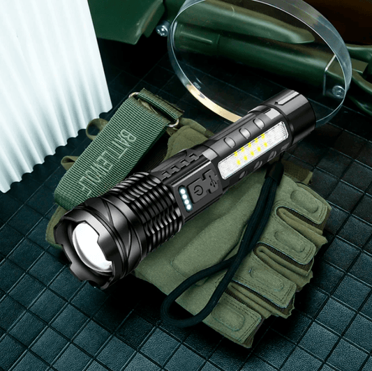Linterna Táctica Laser Titanium [ULTRA POTENTE]