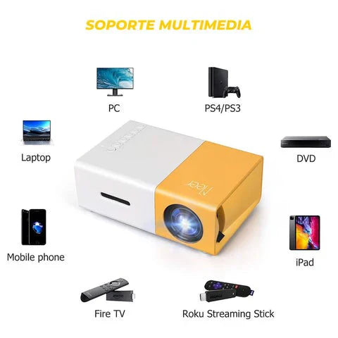 Mini Proyector Portátil CineMax™