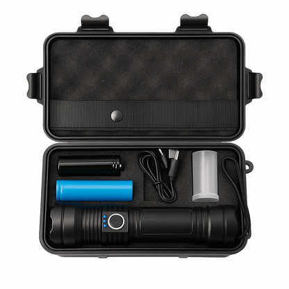 Linterna Táctica Laser Titanium [ULTRA POTENTE]