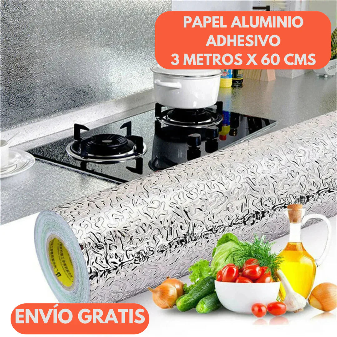 Papel Aluminio Adhesivo ColaMax