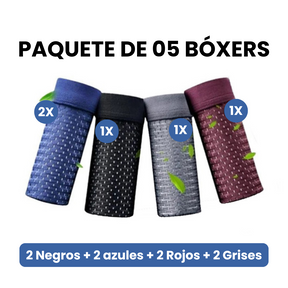 Pack Bóxers Premium de Fibra de Bambú