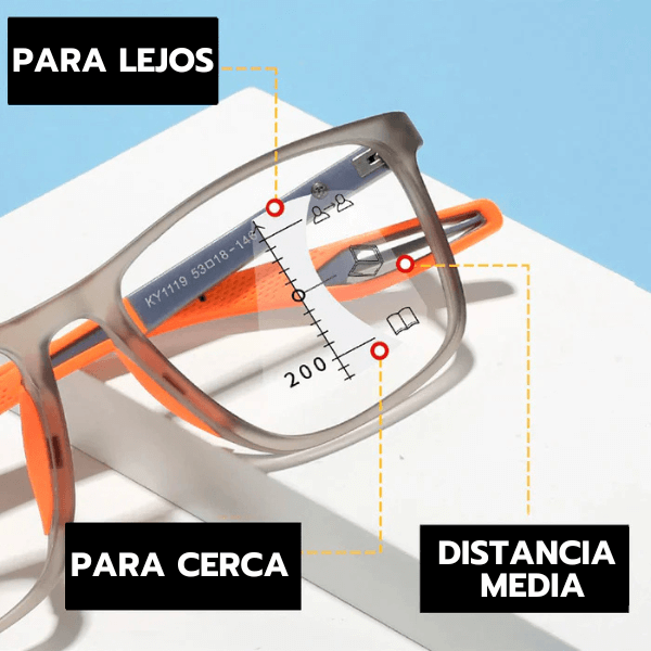 Gafas Inteligentes Infinity Vision® [Compre 1 y Reciba 2] Lentes Adaptables y Progresivas